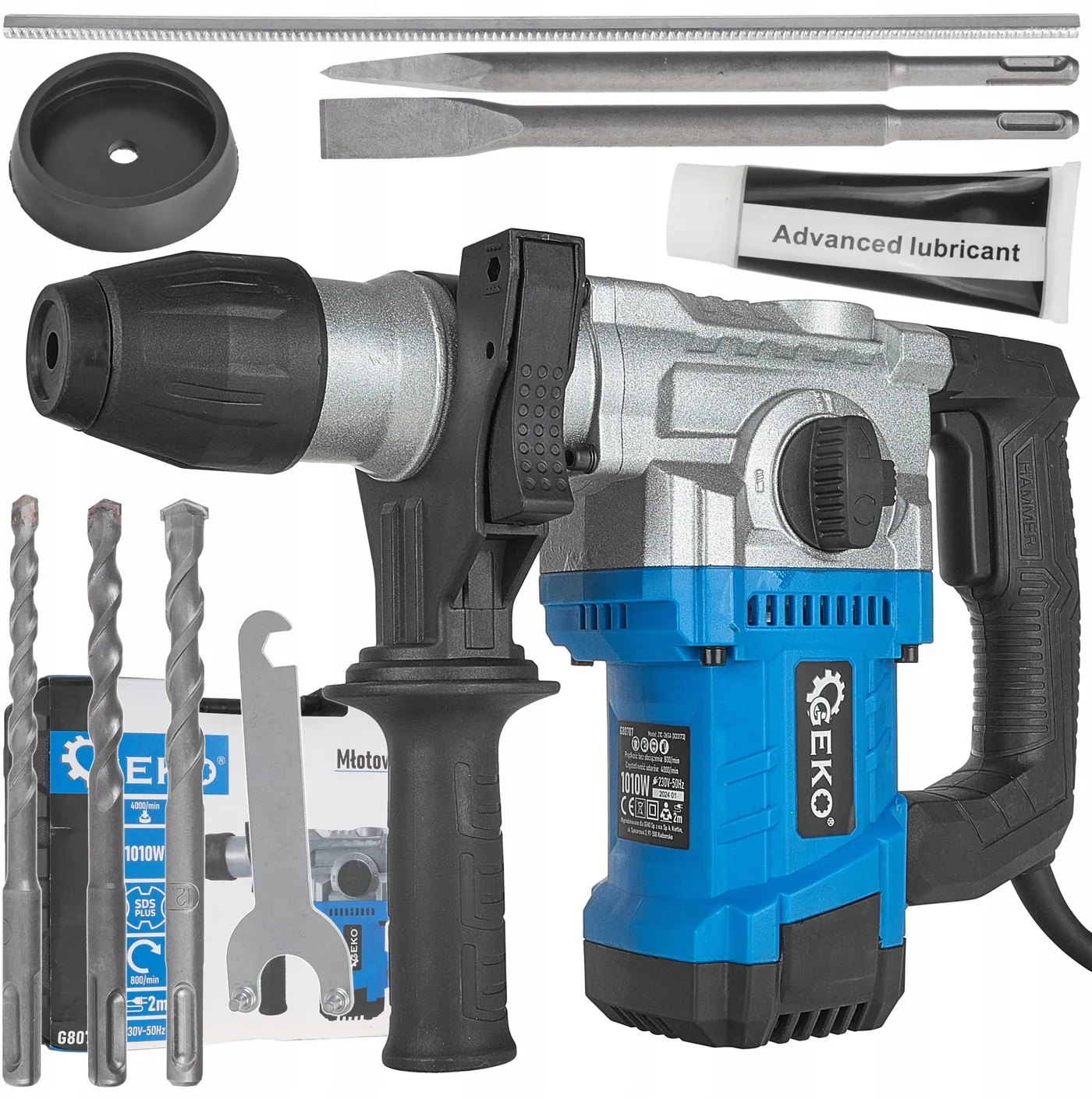Bohrhammer – 1010-W-Schlagbohrhammer 4J SDS+ /Koffer/ (3)