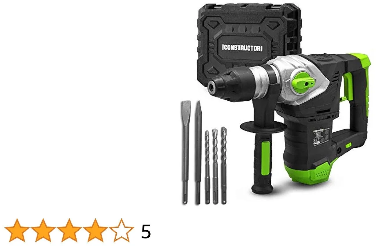 Elektrische Bohrhammer CONSTRUCTOR, 1500 W, 6 J, SDS-plus