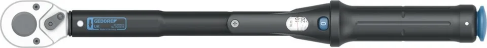 Gedore GEDORE Drehmomentschlüssel TORCOFLEX UK (schwarz/blau, 10–50 Nm)