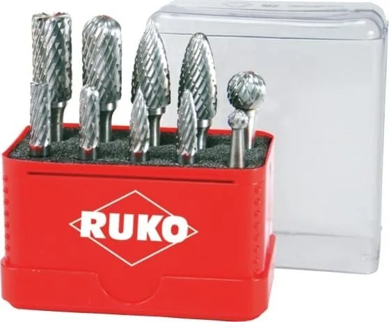 Beschaffung eines 10-teiligen Hartmetall-Fräsersets von RUKO