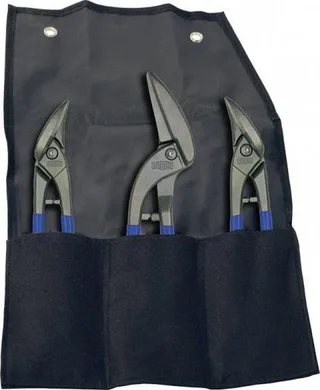 ERDI Blechscheren-Set, 3-teilig, Etui