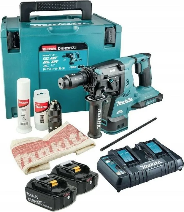 Makita DHR281PT2J 2 x 18 V Bohrhammer