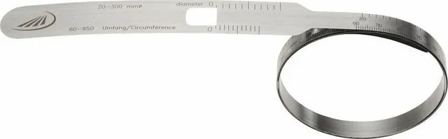 ExtraLink Maßband 700–1100 mm Edelstahl HELIOS