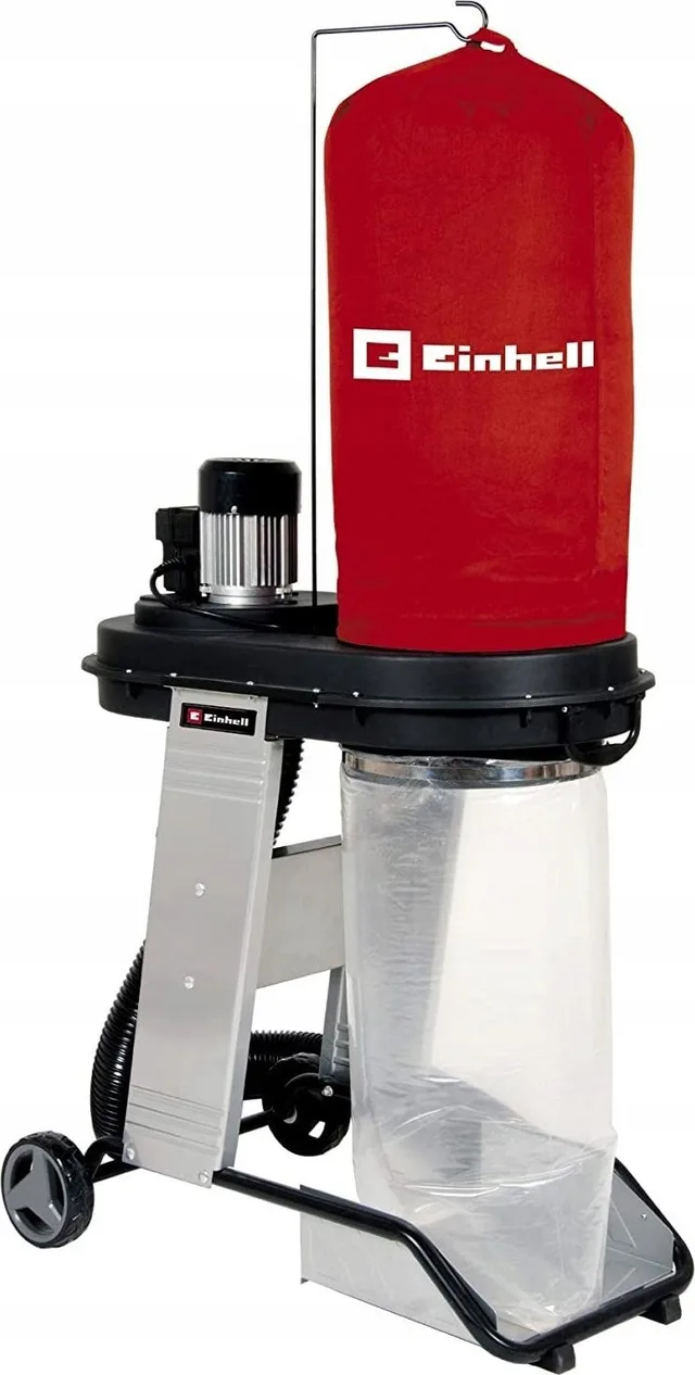 Einhell Absaugsystem TE-VE 550/1 A, Absaugstation (rot/schwarz, 550 Watt)