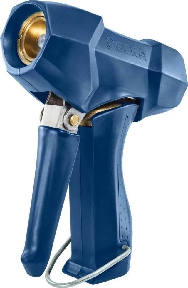 GEKA Profi-Reinigungspistole, GEKAplus KTW, blau, Messing, Innengewinde G1/2"