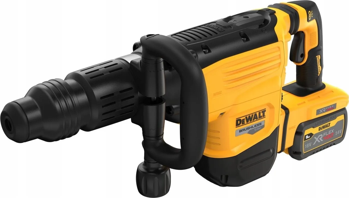 Dewalt 54 V XR FlexVolt SDS-Max-Abbruchhammer, 10 kg, 2 × 9 Ah