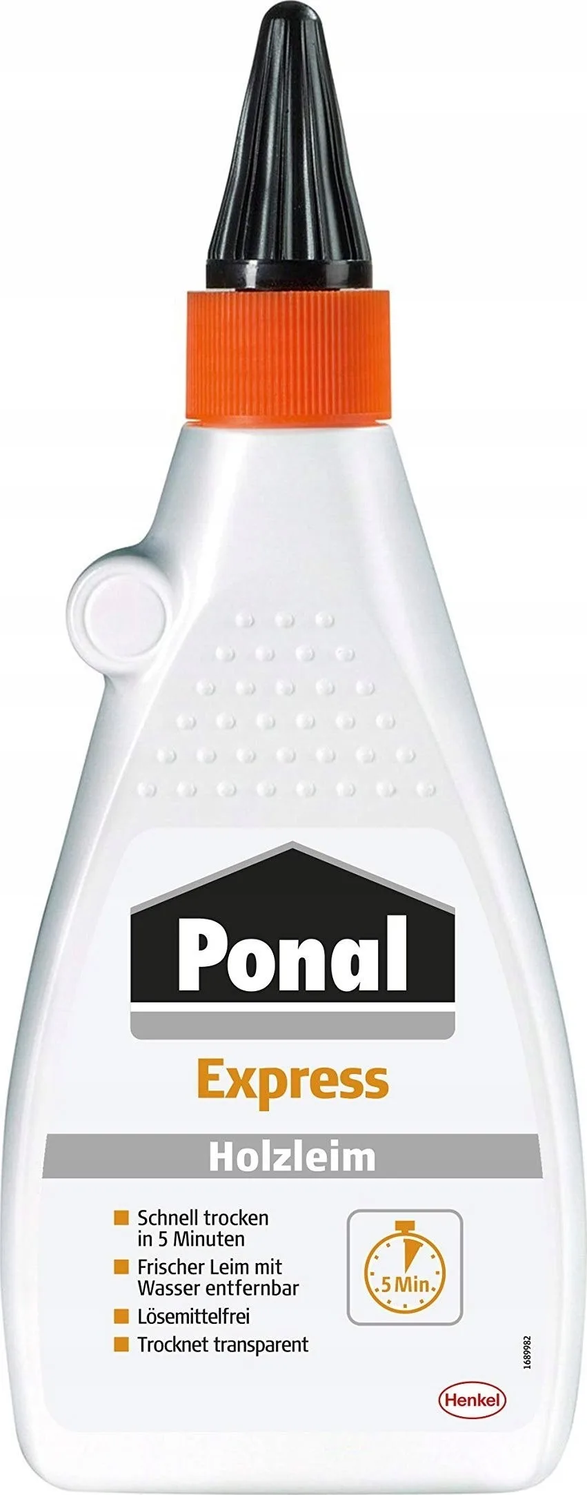 Klebepistole Dell Ponal Holzleim Express, Flasche mit 550 g, 9H PN10X