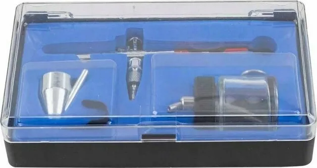 Rockforce Airbrush (Düse: 0,3 mm, Fassungsvermögen: 6 ml)