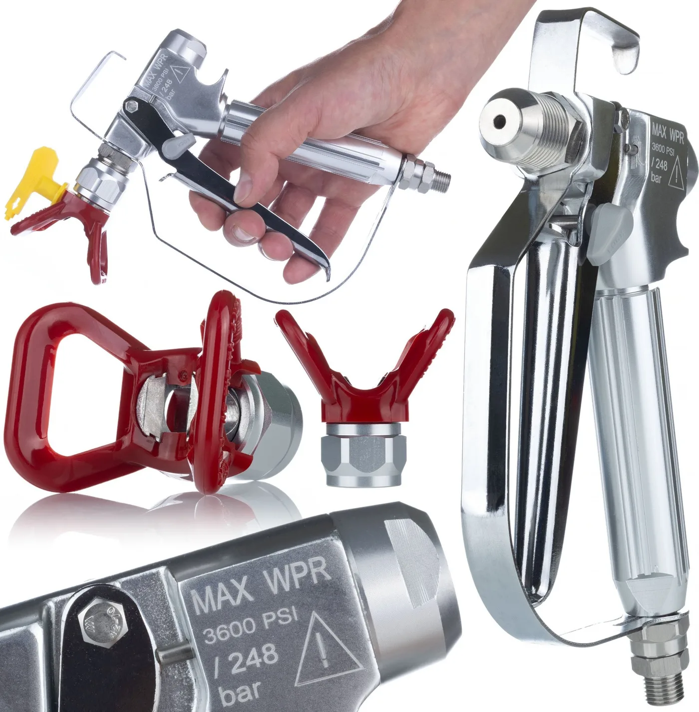 Rosfix STARKE SPRITZPISTOLE FÜR SPRITZANLAGE SPRITZANLAGE GRACO ROSFIX 1/4
