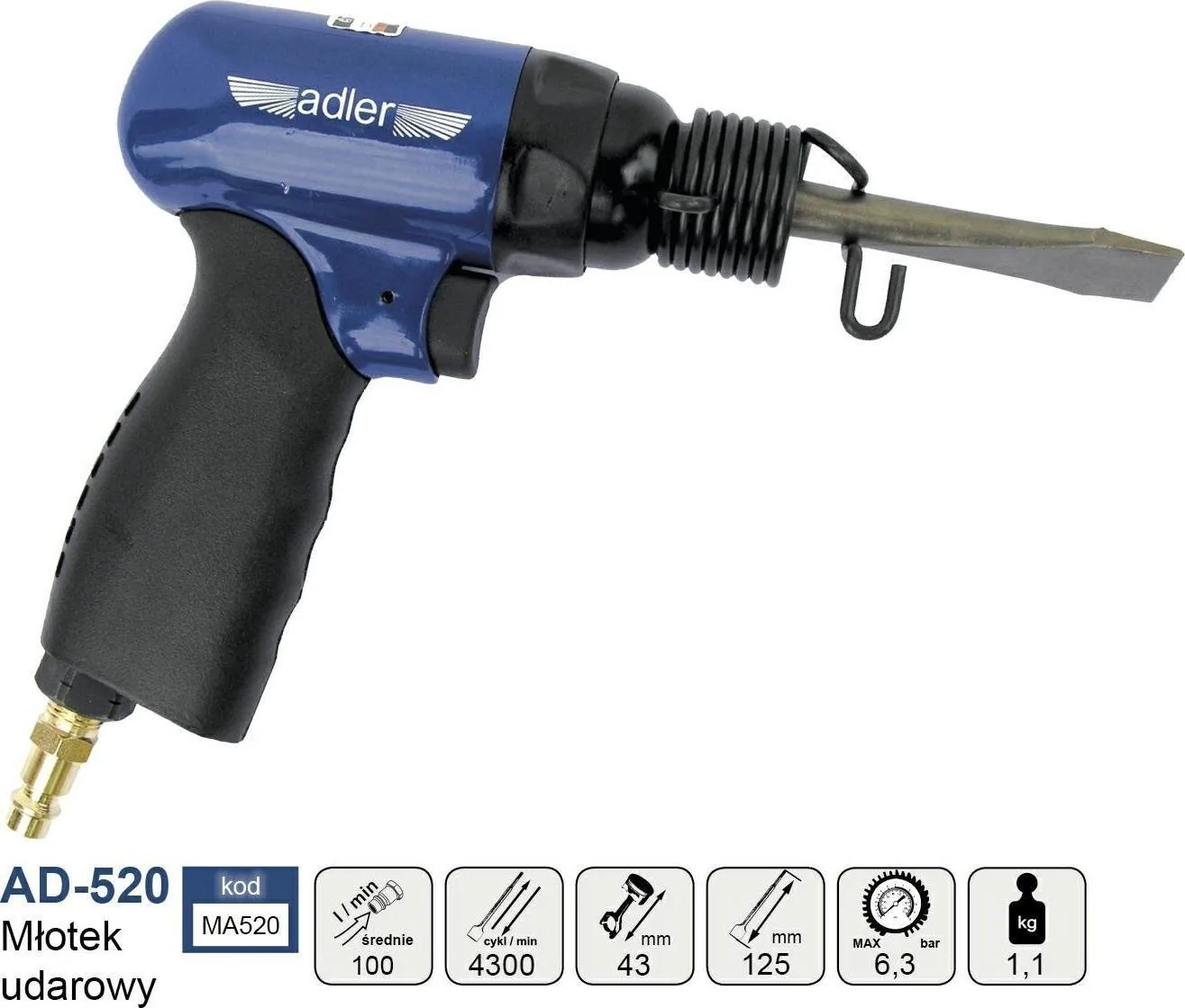 Adler ADLER DRUCKLUFTHAMMER AD-520 MAR520