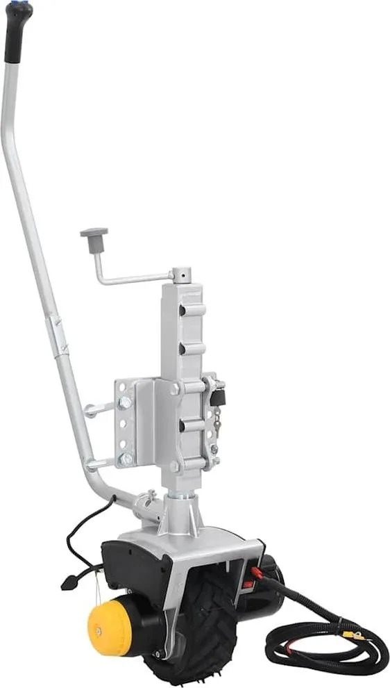 vidaXL Anhängerheber, Rad, 12 V, 550 W, Aluminium