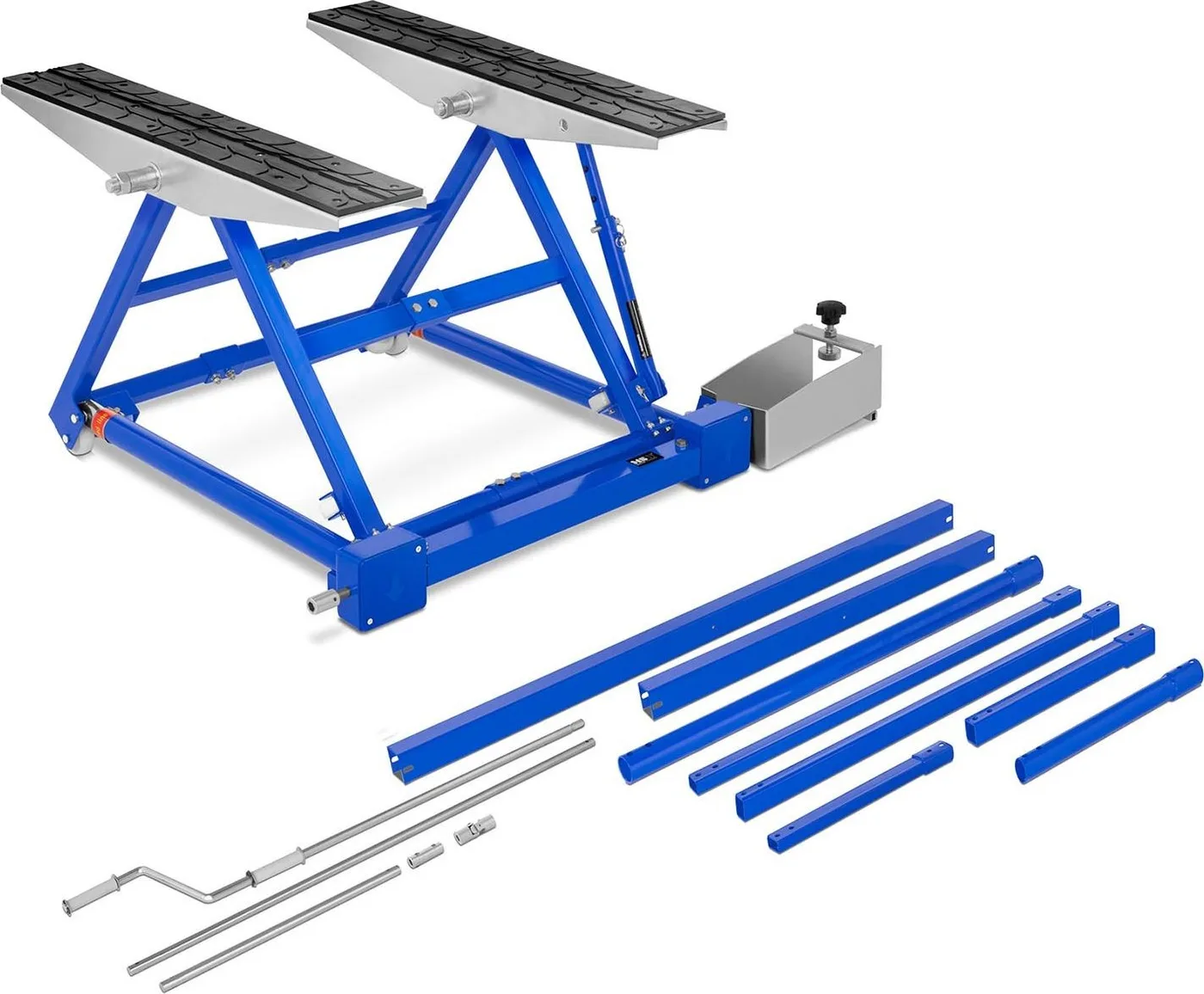 MSW Werkstatt-Hebebühne, Breite 80–154 cm, 1,5 t