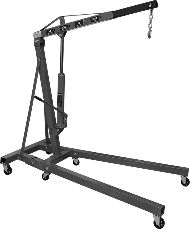 Neo Werkstatt-Hebebühne 2 t, 25–2382 mm, Kran (11-720)