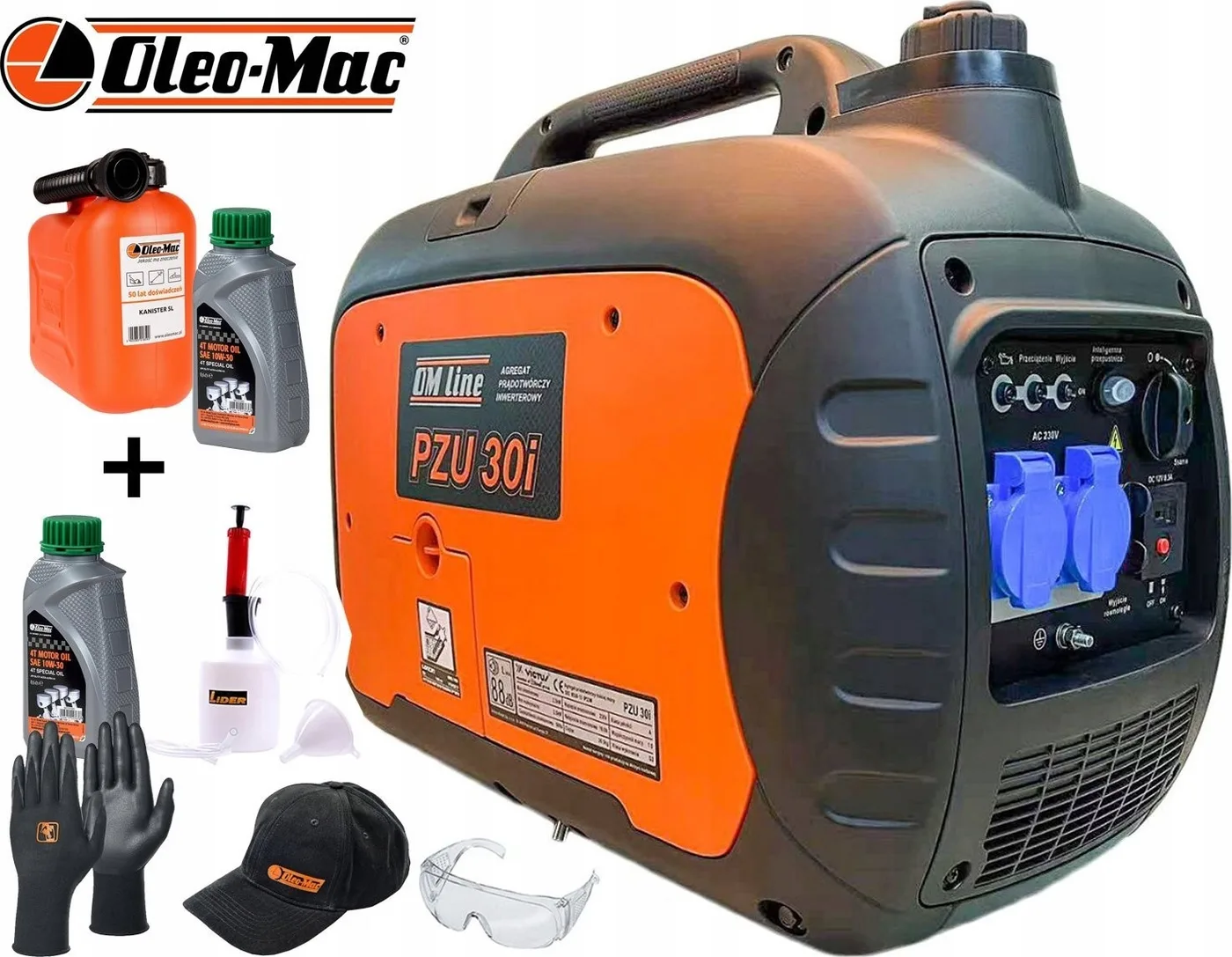 Stromaggregat OLEO-MAC INVERTER GENERATOR PZU 30i 2,3 kW