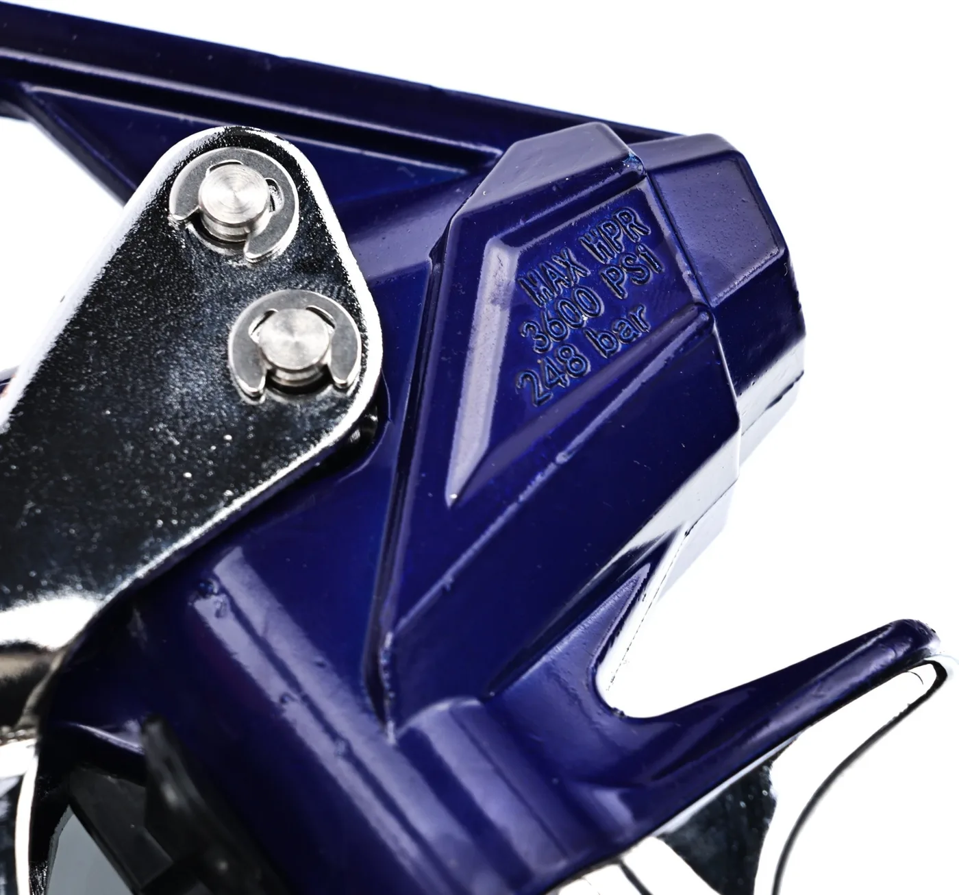 Rosfix Farbspritzpistole für Spachtelmaschine, Set „Blue Monster“, HQ-Guss