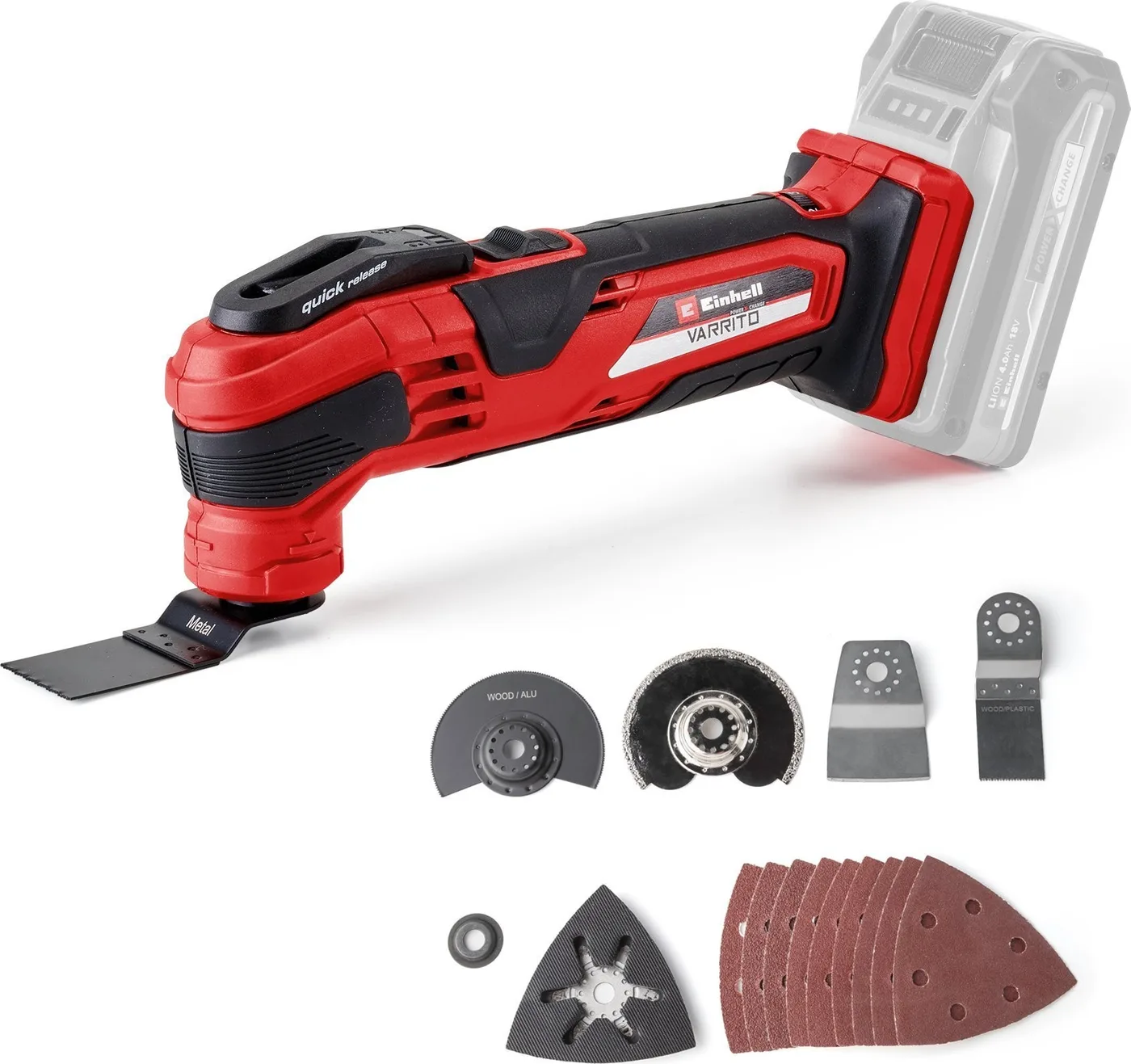 Einhell Multifunktionswerkzeug Varrito Solo 18 V (4465160)
