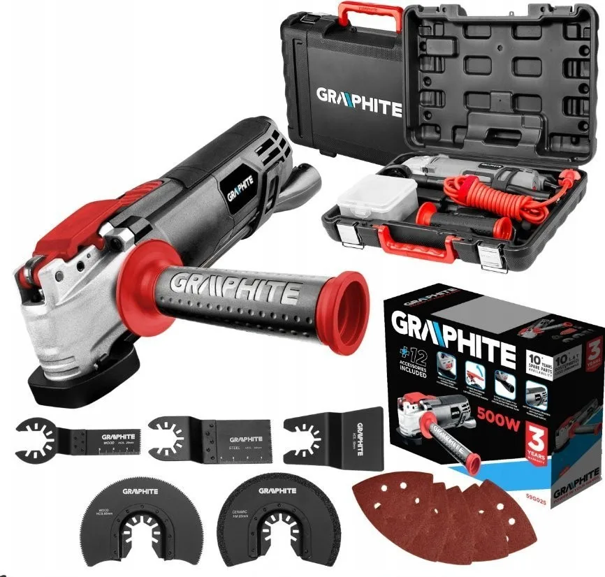 Graphite Multifunktionswerkzeug 59G025 500 W