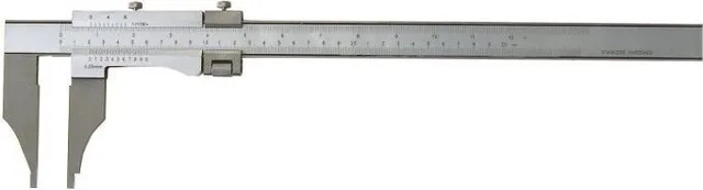 Gimex Einseitiger analoger Messschieber 400 x 100 mm, 0,05 (201.324)