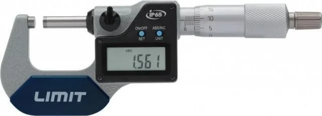 Digitaler Mikrometer Limit MDA IP65 0–25 mm