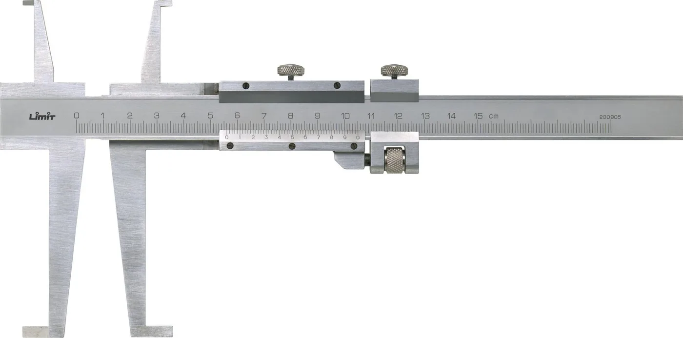 Messbereich des Innenmessschiebers: 150 mm (128170107)