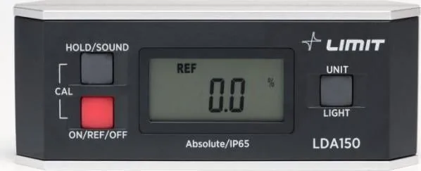 Limit Digitale Wasserwaage und Winkelmesser LDA 150