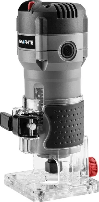 Graphite-Fräse, Kantenschneider, 510 W, Aufnahmeschaft 6–8 mm