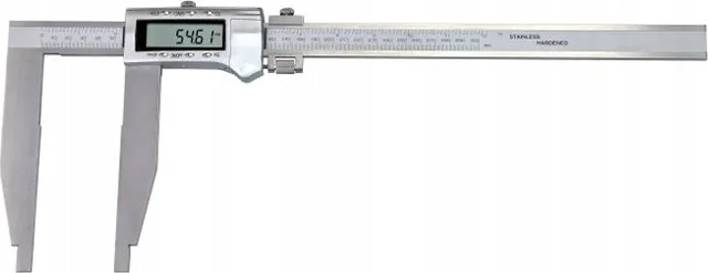 Gimex Digital-Messschieber 500, 20 mm, 3V/ABS/Datum, Backen 100 mm, einseitig