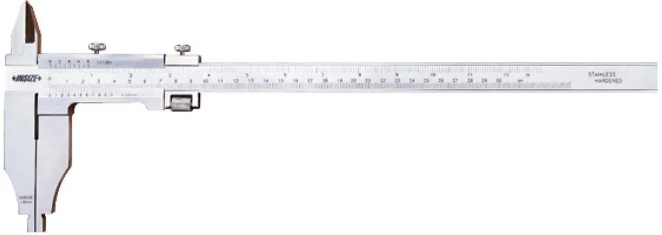 Insize Messschieber  300 mm, Genauigkeit 0,05 mm, Backen 90 mm