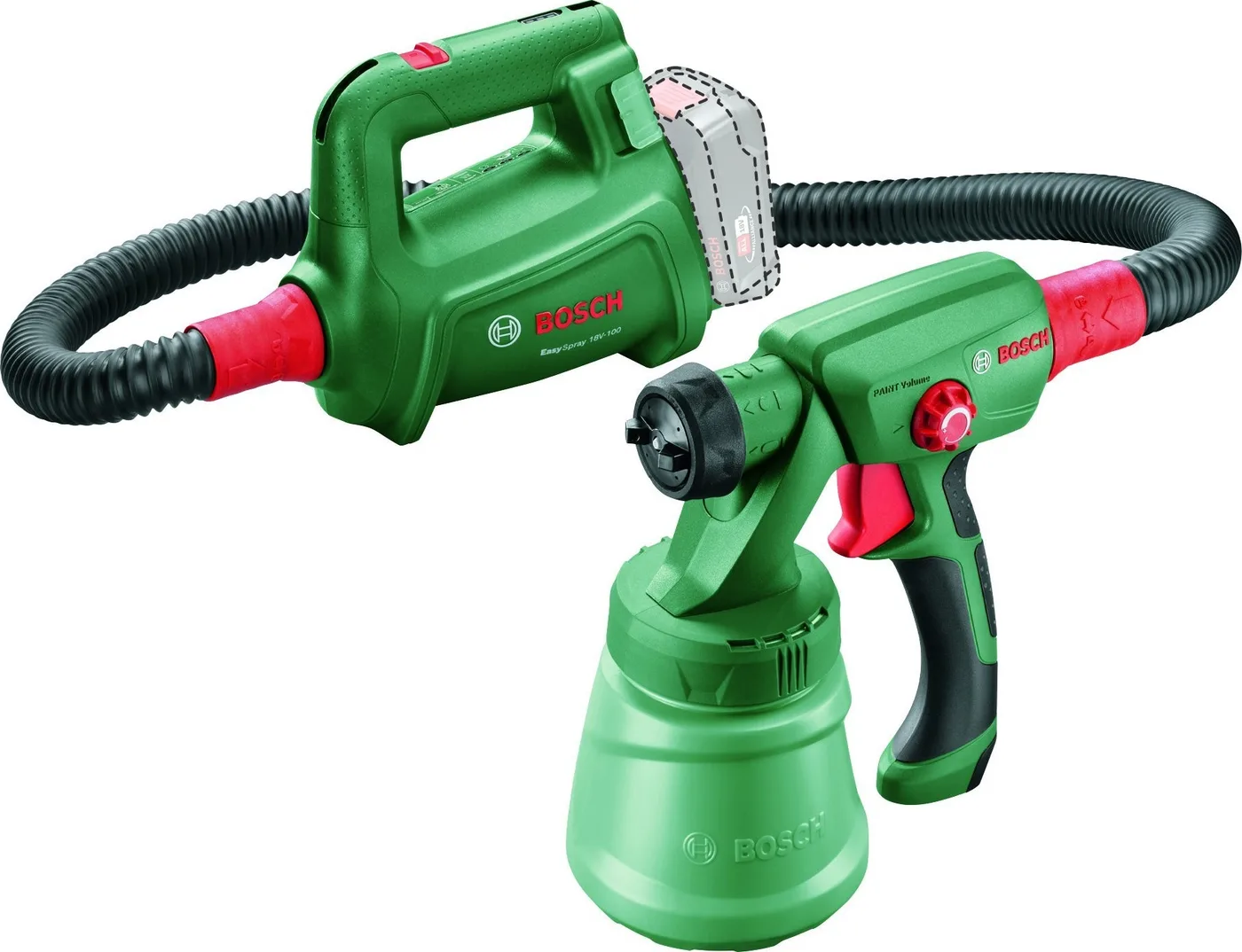Bosch Farbspritzpistole Easy Spray 18V-100 18V 0603208000