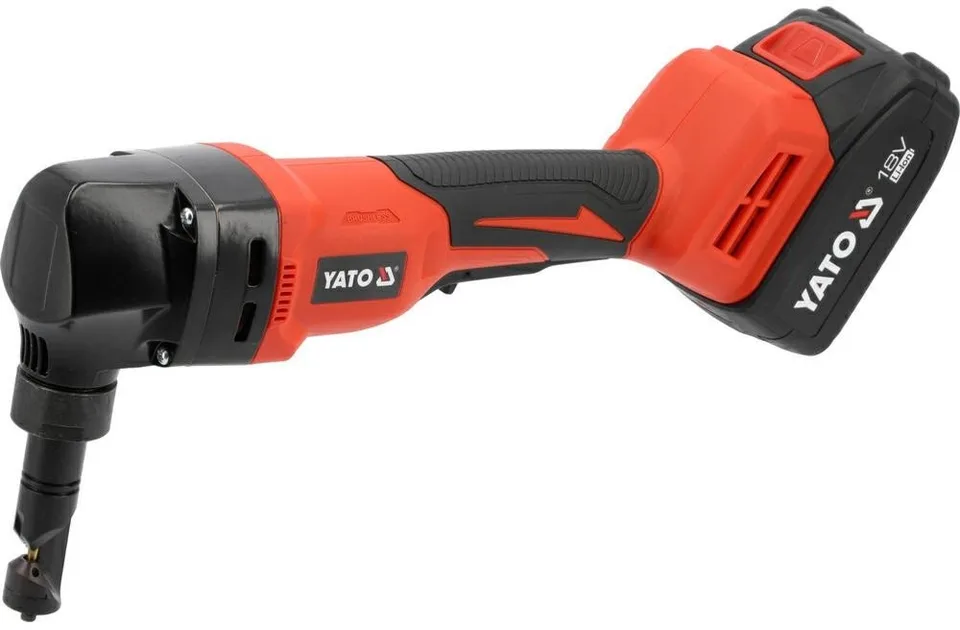 YATO Blechschere 18 V, 1 x 4,0 Ah