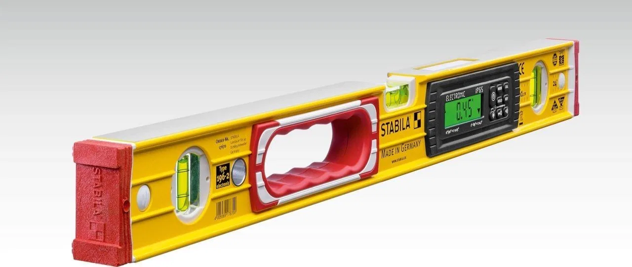 Stabila Elektronische Wasserwaage Tech 196 IP 65, 40 cm, ohne Halterungen (SA17705)
