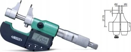 Insize DIGITALES MIKROMETER 5–30 (Innenmessung)