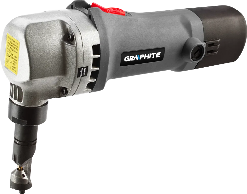 Graphite Blechschere für Wellblech und Trapezblech, 500 W + Koffer – 59G401