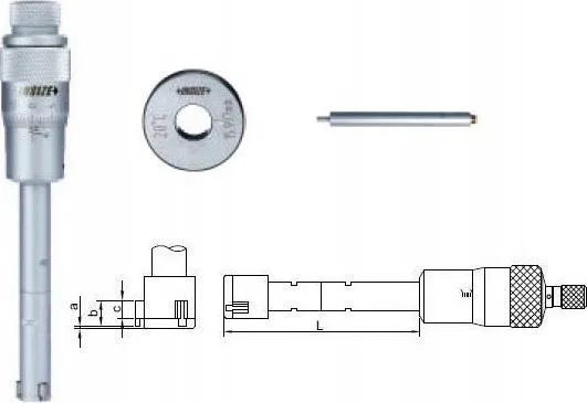 Insize 3-Punkt-Analog-Mittelstück 16–20