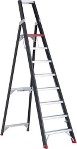 Lero TAURUS Einseitige Leiter (Höhe 190 cm, 8 Sprossen)