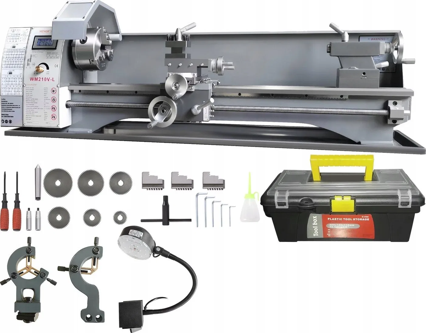 750-W-Tischdrehmaschine für Metall