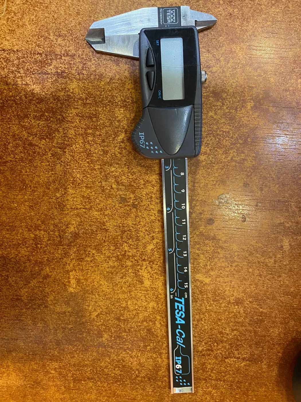 Tesa Digital-Messschieber 150, 6", IP67, 3 V/RD 1,5, TESA-CAL