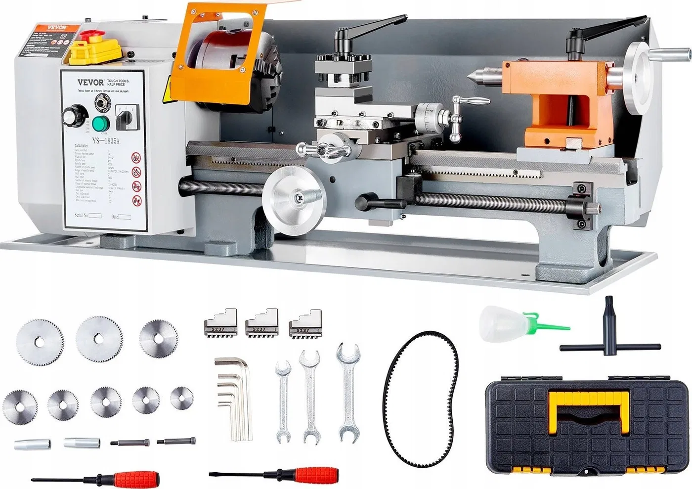 500-W-Tischdrehmaschine für Metall