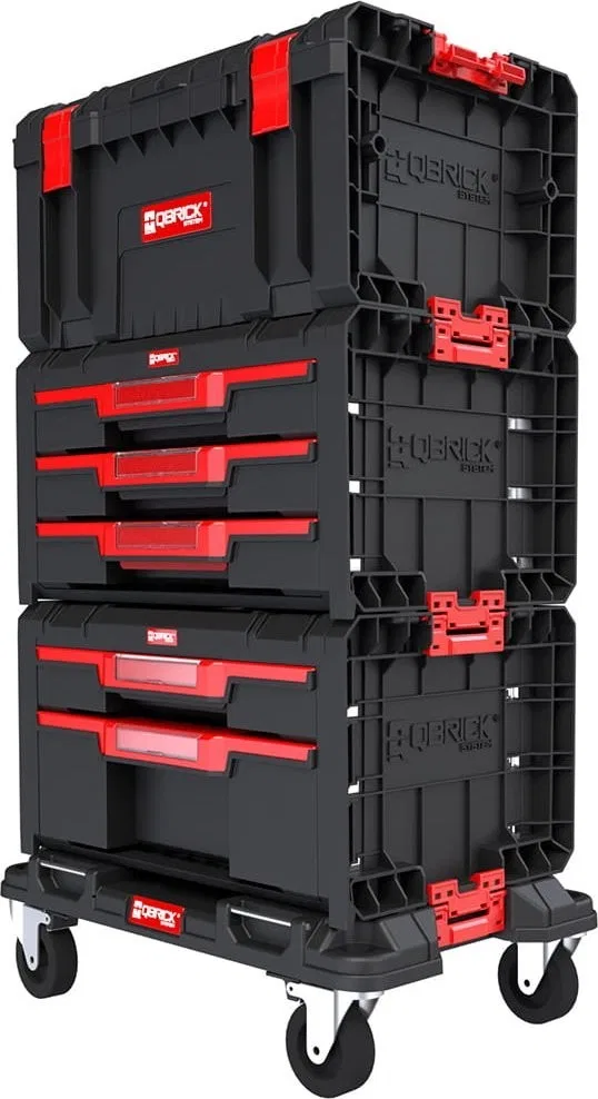 Qbrick Werkzeugkasten auf Rollen QS PRO Drawer Workshop Set 2