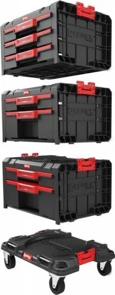 Qbrick Werkzeugkasten auf Rollen PRO Drawer