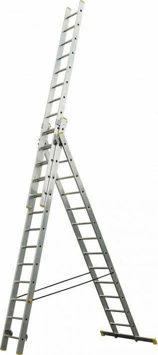 Bayersystem BAYER ALUMINIUM-LEITER 3x13 STUFEN