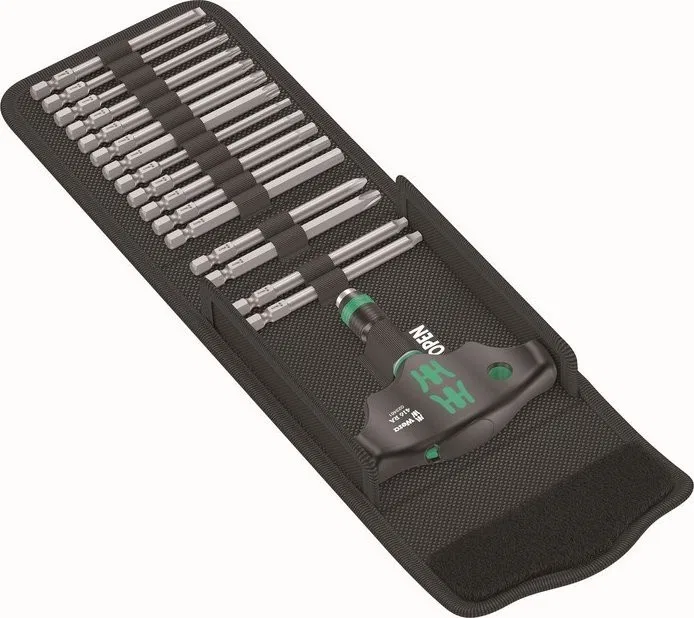 Wera KRAFTFORM KOMPAKT 400 RA IMPERIAL SET 1, 17-teilig