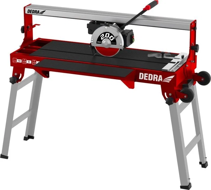 Dedra Fliesenschneider 800 W, 200 x 25,4 mm, max. Schnittlänge 720 mm