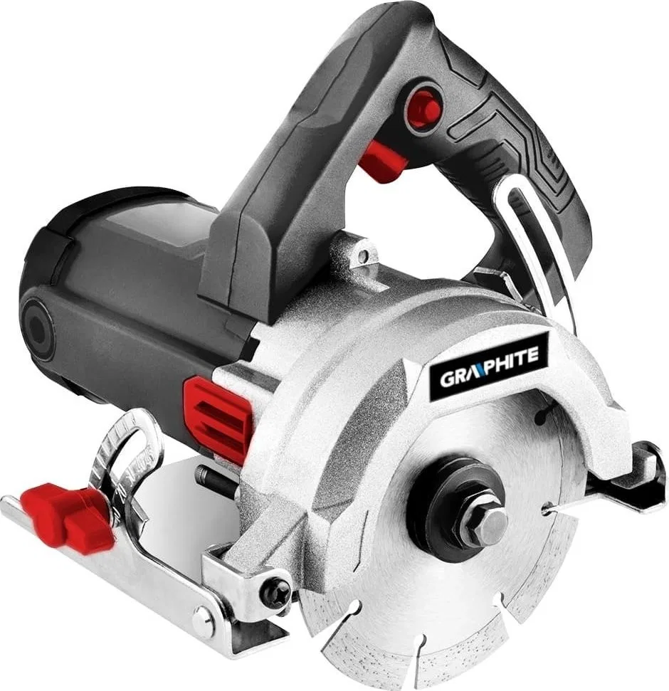 Graphite Fliesen- und Steinschneidemaschine 1400 W, 125 mm (59G888)