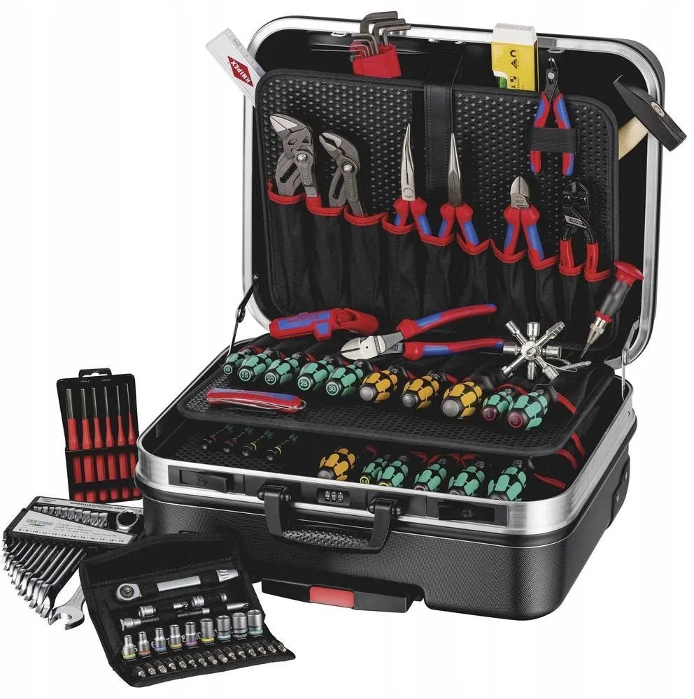 KNIPEX Werkzeugkoffer BIG Basic Move Mechanik