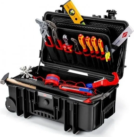Knipex Werkzeugkoffer ROBUST26 für Sanitärinstallateure (1 Satz)