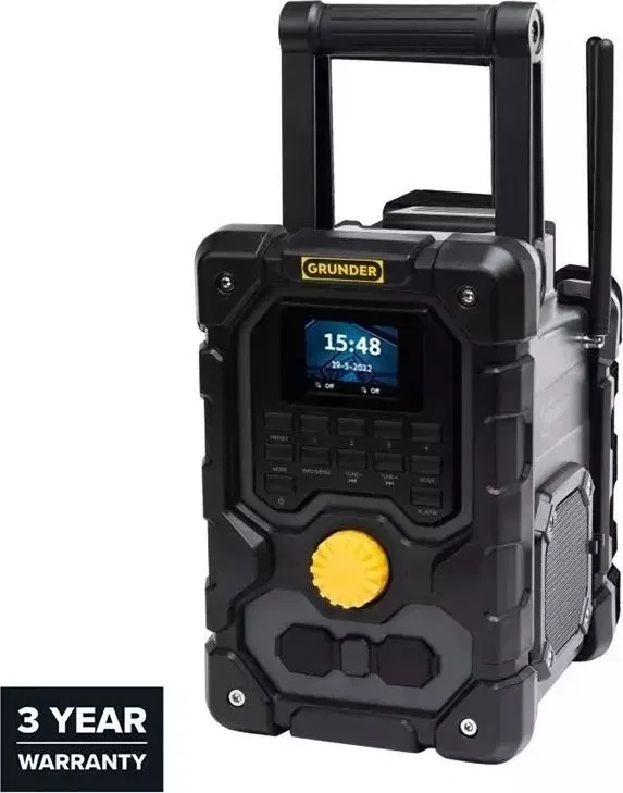 Baufunkgerät CORDLESS RADIO GRUNDER DE-1005 18V