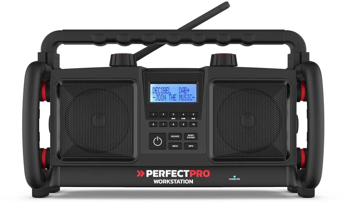 PerfectPro WORKSTATION Baustellenradio