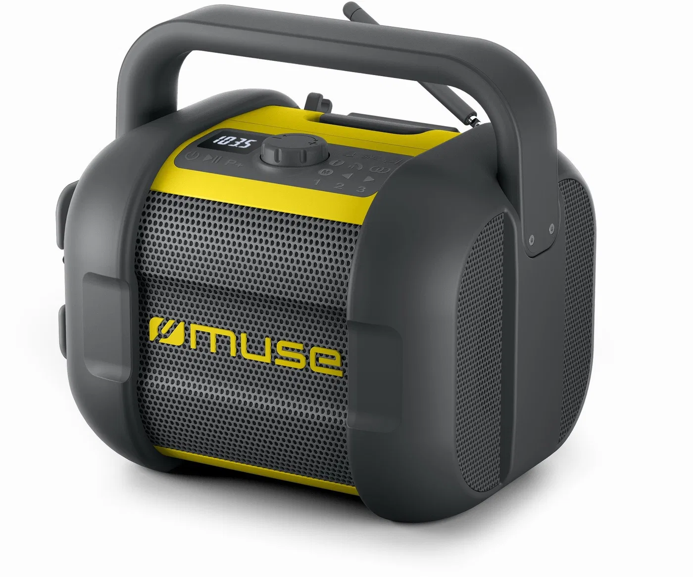 Muse | Bluetooth-Baustellenradio | M-968 BTY | 40 W | Bluetooth | NFC-Funktionen