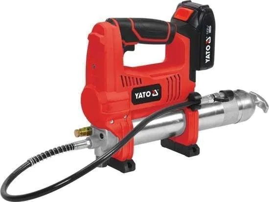 Yato YATO Schmierpistole 18 V, 620 bar, 1 x 3,0 Ah